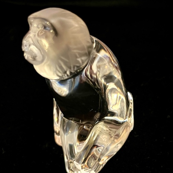Baccarat Crystal Monkey - Picture 2 of 7